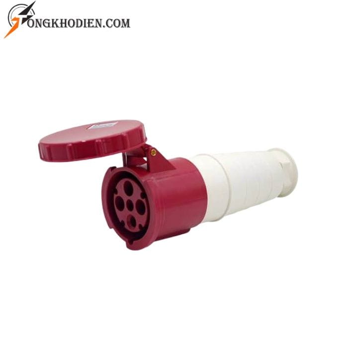 o-cam-noi-cong-nghiep-63A-4P-2 Ổ cắm nối công nghiệp 63A 4P 380V IP67 TCE dùng cho hệ điện 3 pha tải lớn, chống nước chống bụi tốt, phù hợp nhà xưởng, công trình và tủ điện công nghiệp.