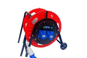 Ổ cắm rulo 30m 1 pha công nghiệp chống giật an toàn sử dụng ngoài công trình.
