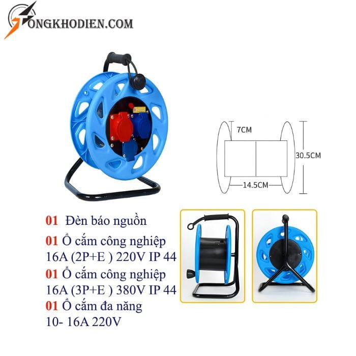 o-cam-rulo-dien-cong-nghiep-4 Ổ cắm rulo điện công nghiệp 1 pha 3 pha IP44 dùng cho công trình và nhà xưởng.