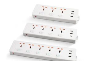 Ổ Cắm USB 3 Cổng Có Dây Công Tắc Dài 4,5m 3 Ổ Cắm USB 3 Cổng Có Dây Công Tắc Dây 4,5m