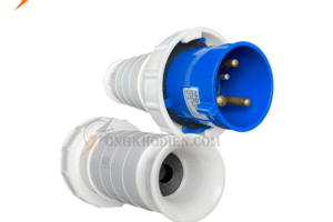 Phích Cắm Công Nghiệp 63A 3 Chấu 220V Chịu Tải Cao 4 phích cắm công nghiệp 125A 3 chấu 220V