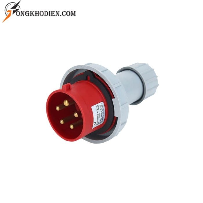 phich-cam-cong-nghiep-32a-5-chau-380v-ngoai-troi-ip67-1 Phích cắm công nghiệp 32A 5 chấu 380V IP67 TCE dùng cho hệ thống điện 3 pha ngoài trời, chống nước và chịu tải ổn định.