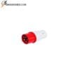 Phích cắm công nghiệp 32A IP44 TCE 5 chấu dùng cho hệ thống điện 3 pha công nghiệp.