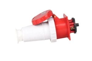 Phích Cắm Công Nghiệp 63A IP67 TCE 4 Chấu 380V 4 Phích cắm công nghiệp 63A IP67 TCE dùng cho hệ thống điện 3 pha công suất lớn ngoài trời.