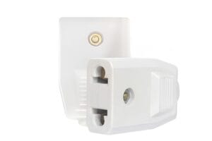 Phích cắm điện âm dương thiết kế chắc chắn, chịu tải ổn định, phù hợp hệ thống điện dân dụng và công nghiệp.