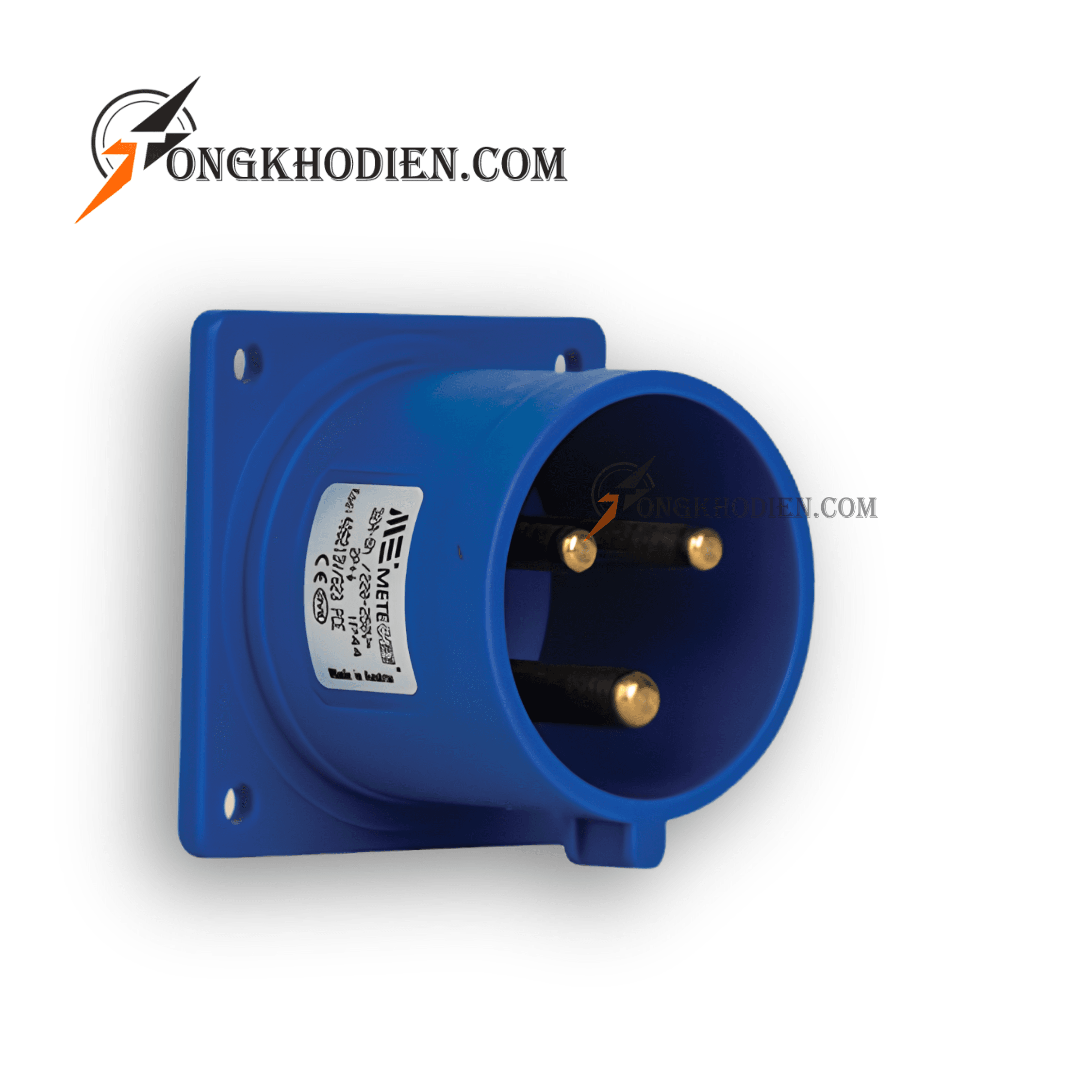 phích cắm gắn nổi công nghiệp 32A 3 chấu 220V IP44 1 phich cam gan noi cong nghiep 32A 3 chau 220V IP44 1