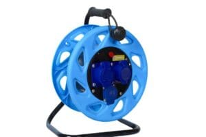 Rulo cuốn dây điện 1 pha công nghiệp 16A dùng cho công trình và nhà xưởng.