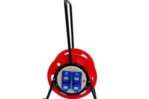 Rulo cuốn dây điện ổ cắm công nghiệp 16A IP44 an toàn cho công trình và nhà xưởng.