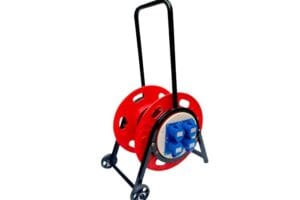 Rulo cuốn dây điện ổ cắm công nghiệp 16A IP44 an toàn cho công trình và nhà xưởng.