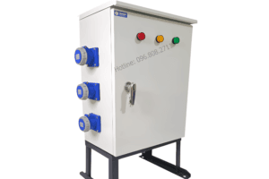 tủ điện cấp nguồn thi công tạm 1 pha ngoài trời