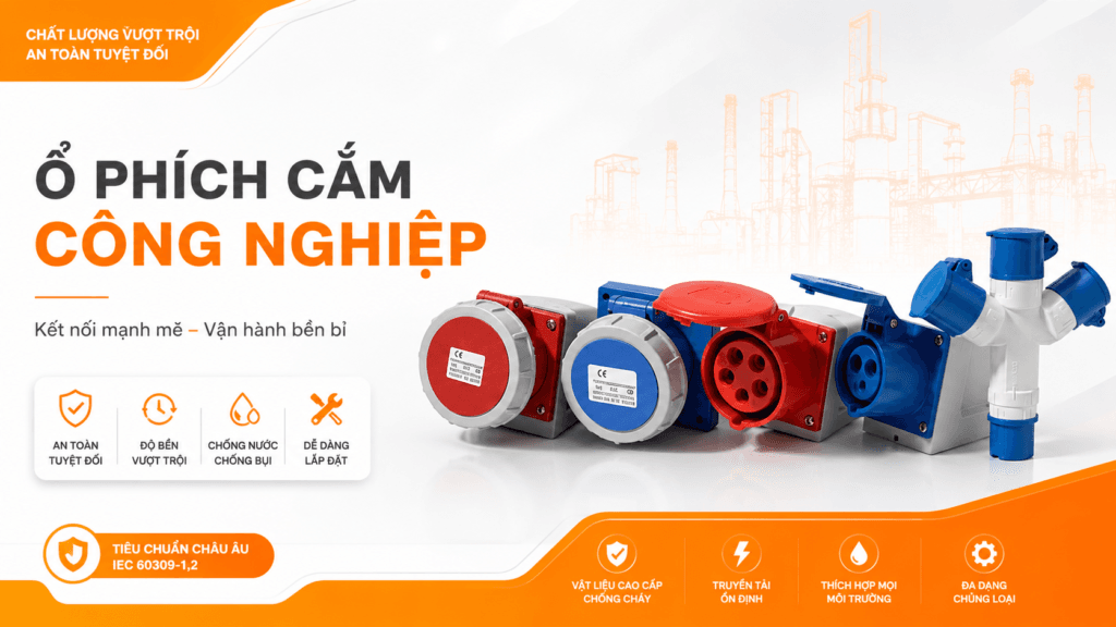 Ổ phích cắm công nghiệp