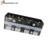 Cầu đấu điện 3 cực 60A chất lượng cao, kết nối điện an toàn, chịu tải ổn định cho tủ điện và hệ thống điện.