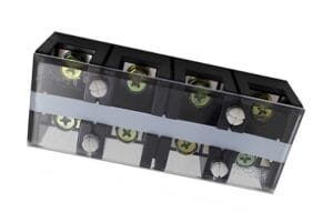 Cầu đấu điện 3 cực 60A chất lượng cao, kết nối điện an toàn, chịu tải ổn định cho tủ điện và hệ thống điện.