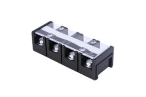 Cầu đấu điện 4 cực 60A chuyên dùng đấu nối dây dẫn an toàn, chịu tải cao và ổn định.