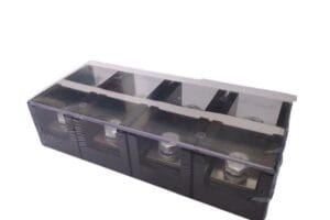 Cầu Đấu Điện 4 Cực 60A Kết Nối An Toàn 3 Cầu đấu điện 4 cực 60A chuyên dùng đấu nối dây dẫn an toàn, chịu tải cao và ổn định.