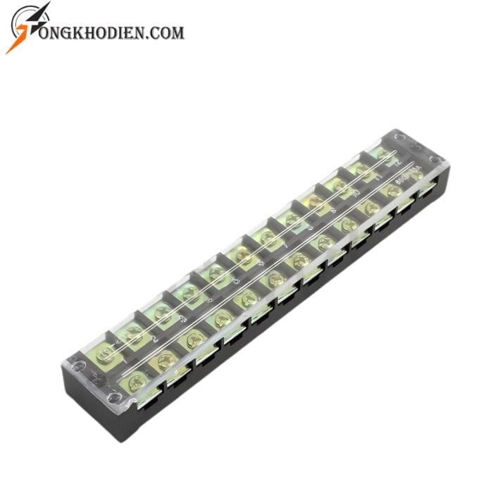cau-dau-dien-45a-4 Cầu đấu điện 45A 12 cực 600V chuyên dùng đấu nối dây điện an toàn, ổn định và dễ bảo trì.