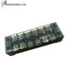 Cầu đấu điện 6 cực 25A đấu nối chắc chắn, cách điện an toàn và dễ lắp đặt trong tủ điện.