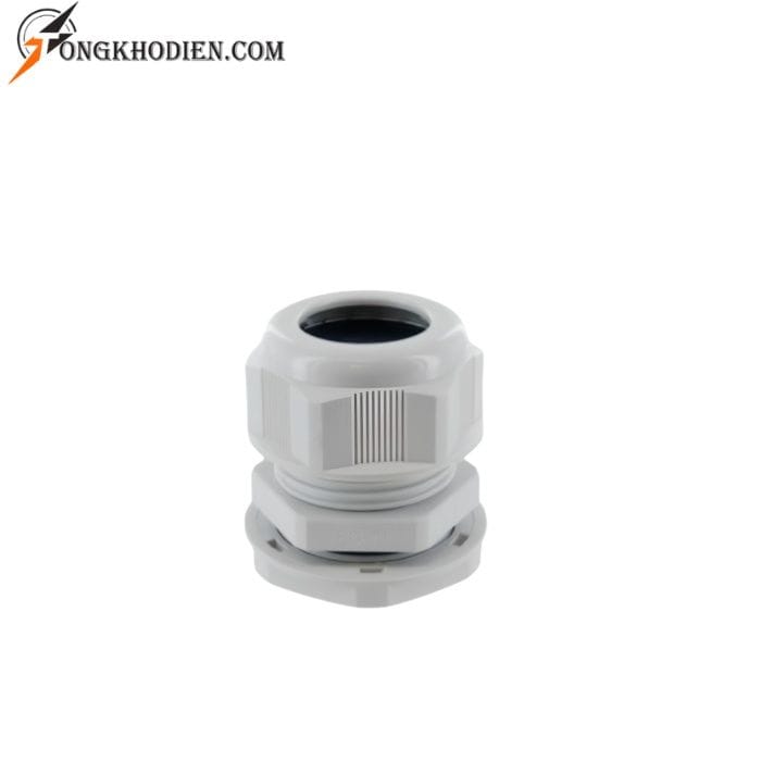 oc-siet-cap-pg13.5-4 Ốc siết cáp nhựa cỡ lớn dùng cố định dây cáp điện trong tủ điện và hộp đấu nối.