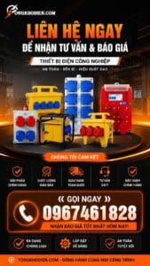 Tủ điện công nghiệp giúp quản lý, phân phối và bảo vệ hệ thống điện an toàn, ổn định cho nhà máy, xưởng sản xuất và công trình kỹ thuật.