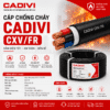 Cáp chống cháy CADIVI CXV/FR 0,6/1kV — giá sỉ