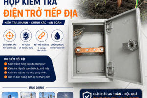 Hộp kiểm tra điện trở tiếp địa