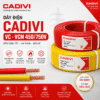 Dây điện CADIVI VC / VCm 450/750V — giá sỉ đại lý