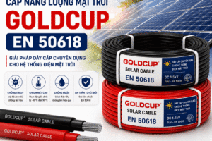Cáp điện mặt trời Goldcup EN 50618 1,5kV DC