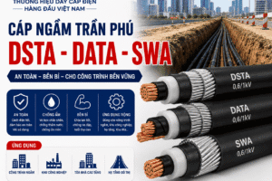 Cáp ngầm Trần Phú DSTA / DATA / SWA — giá sỉ